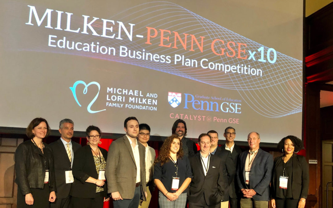 Milken-Penn GSE Business Plan Competition opens 4th March