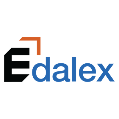 EduGrowth Victorian Global EdTech and Innovation Expo - Edalex logo in blue, black and orange