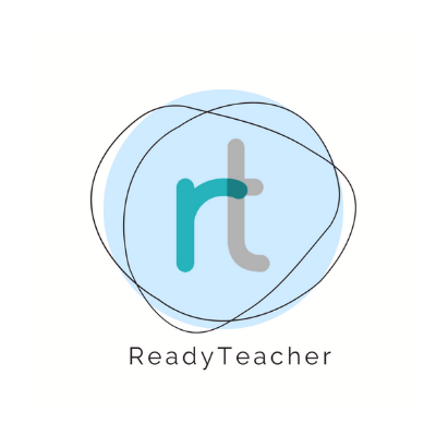 EduGrowth Victorian Global EdTech and Innovation Expo - Ready Teacher logo in light blue, grey and teal
