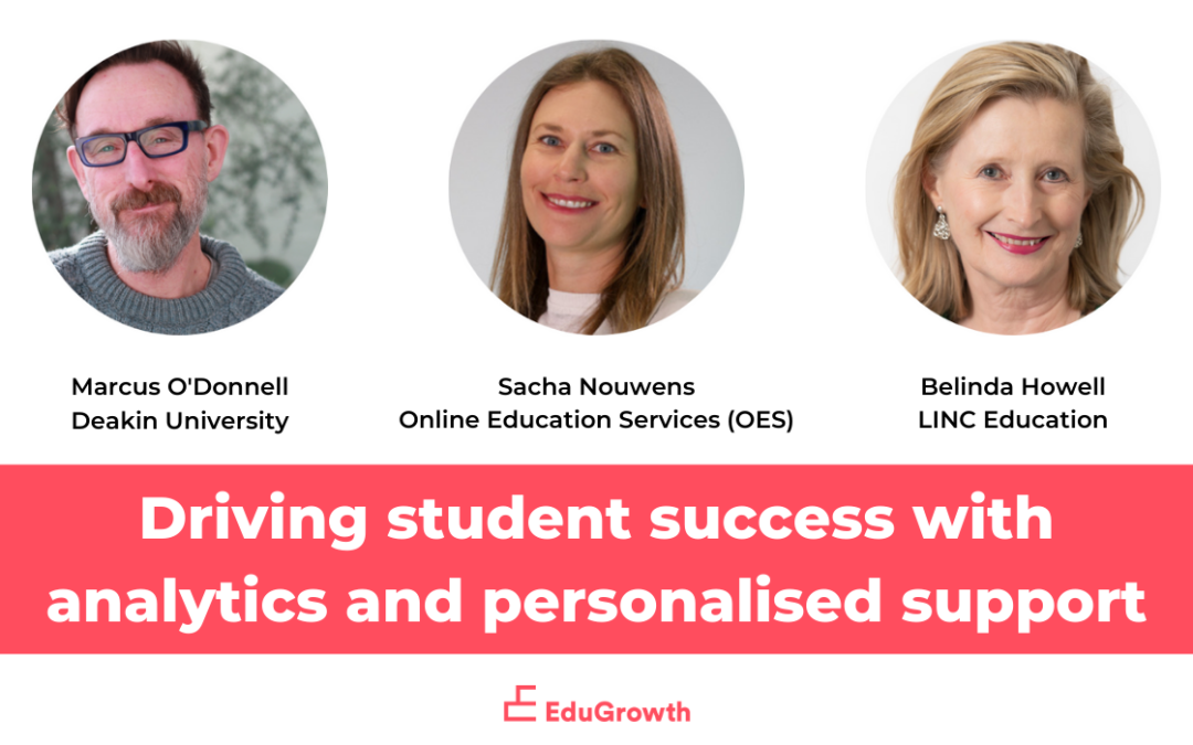Driving student success with analytics and personalised support