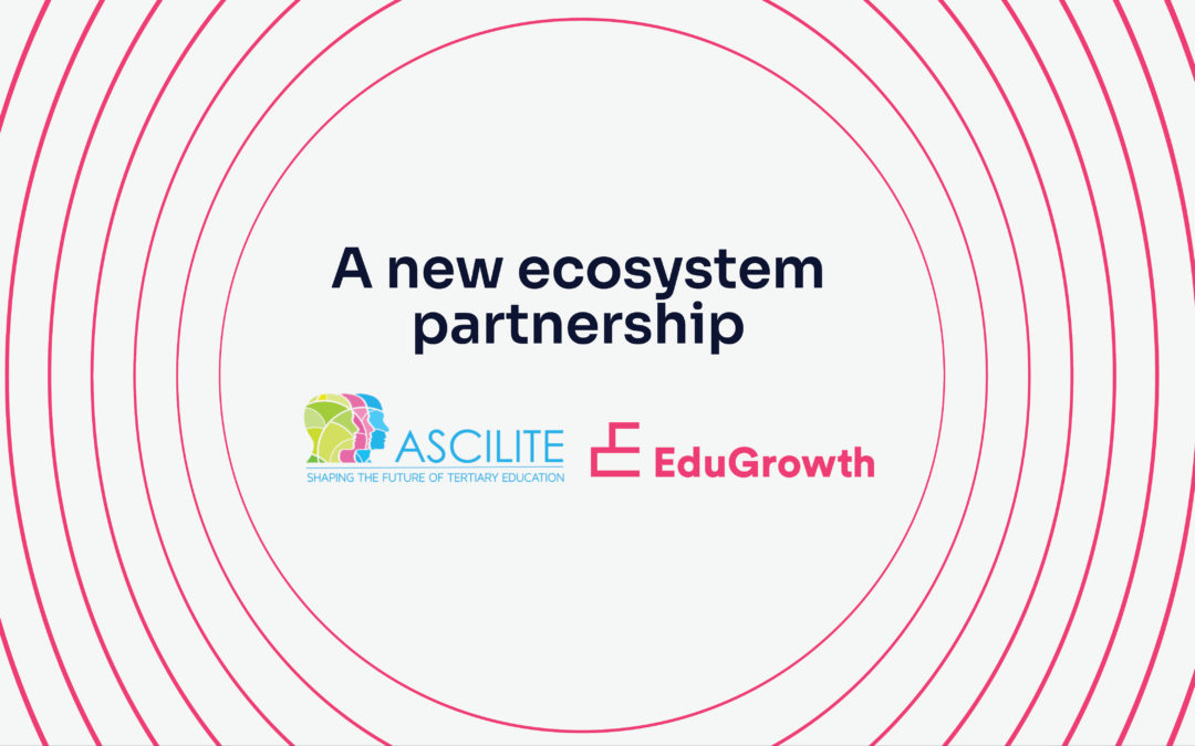EduGrowth welcome ASCILITE as an Ecosystem Partner