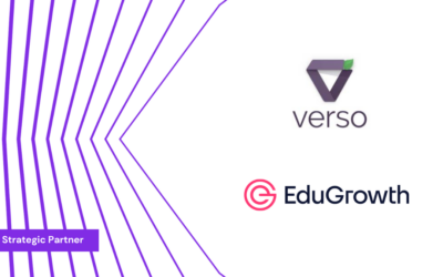 EduGrowth welcomes Verso Learning as a new Strategic Partner